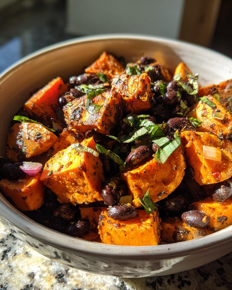 Sweet Potato & Black Bean Bowls - detail 2