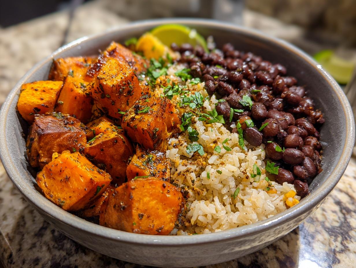 Sweet Potato & Black Bean Bowls