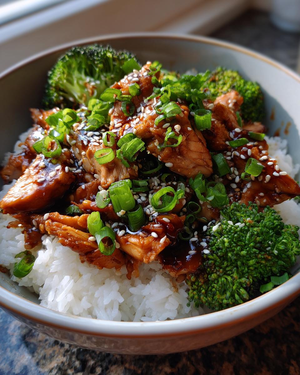 Teriyaki Chicken Rice Bowl - detail 2