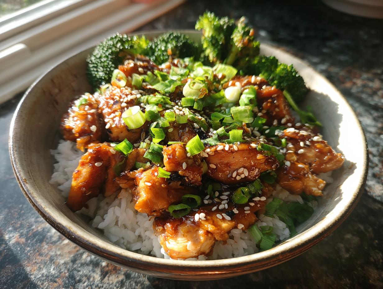 Teriyaki Chicken Rice Bowl