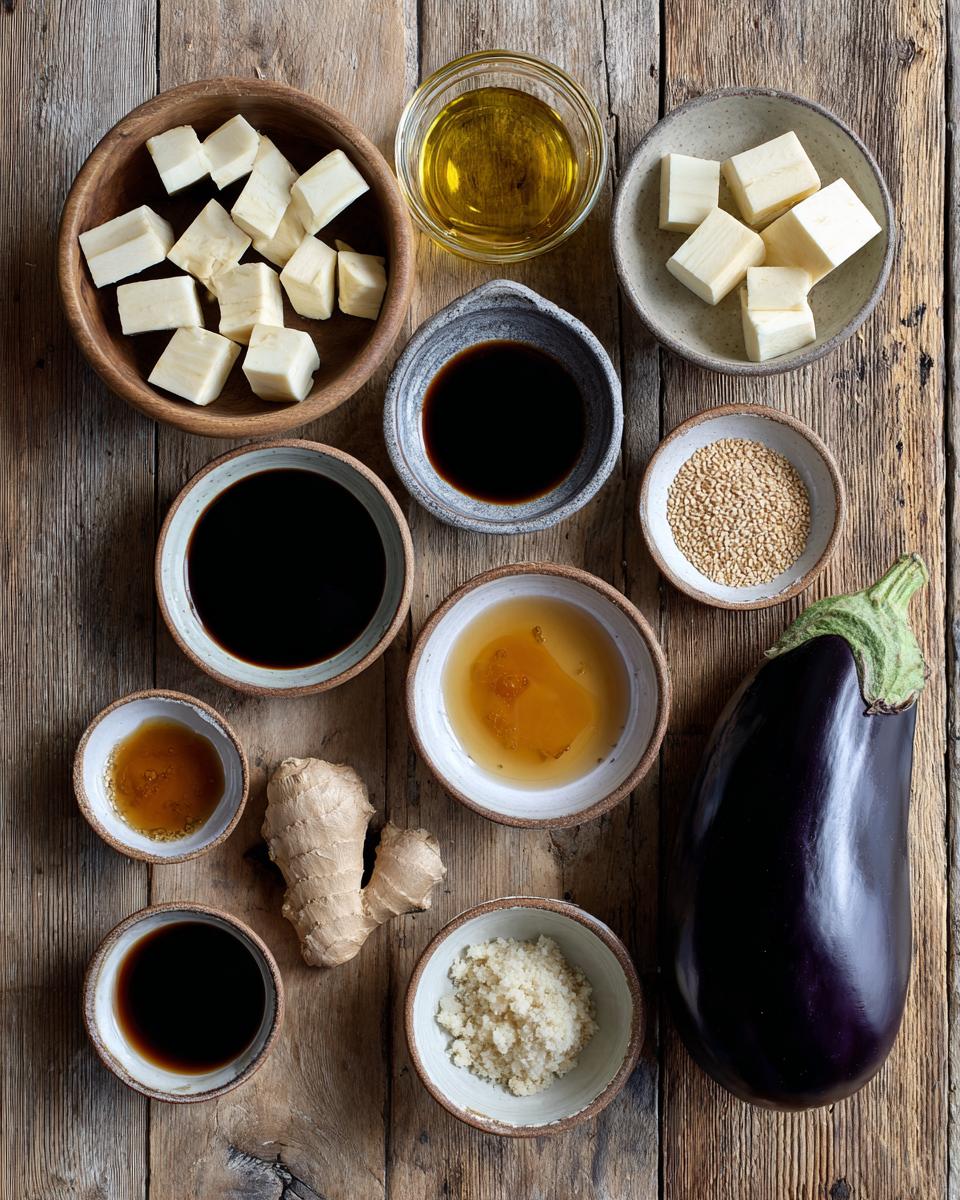 Aubergine Teriyaki Bowls - detail 1