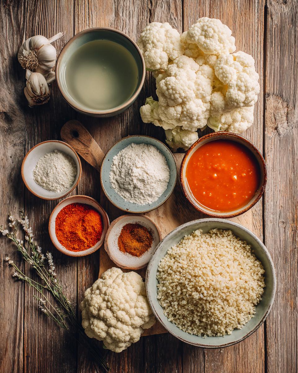 Buffalo Cauliflower Grain Bowl - detail 1