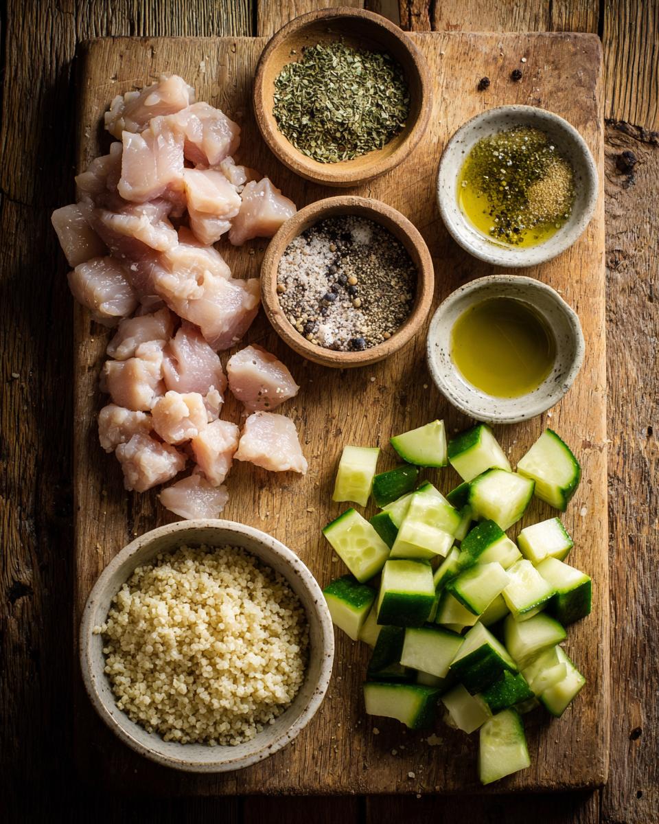 Greek Chicken Bowls - detail 1