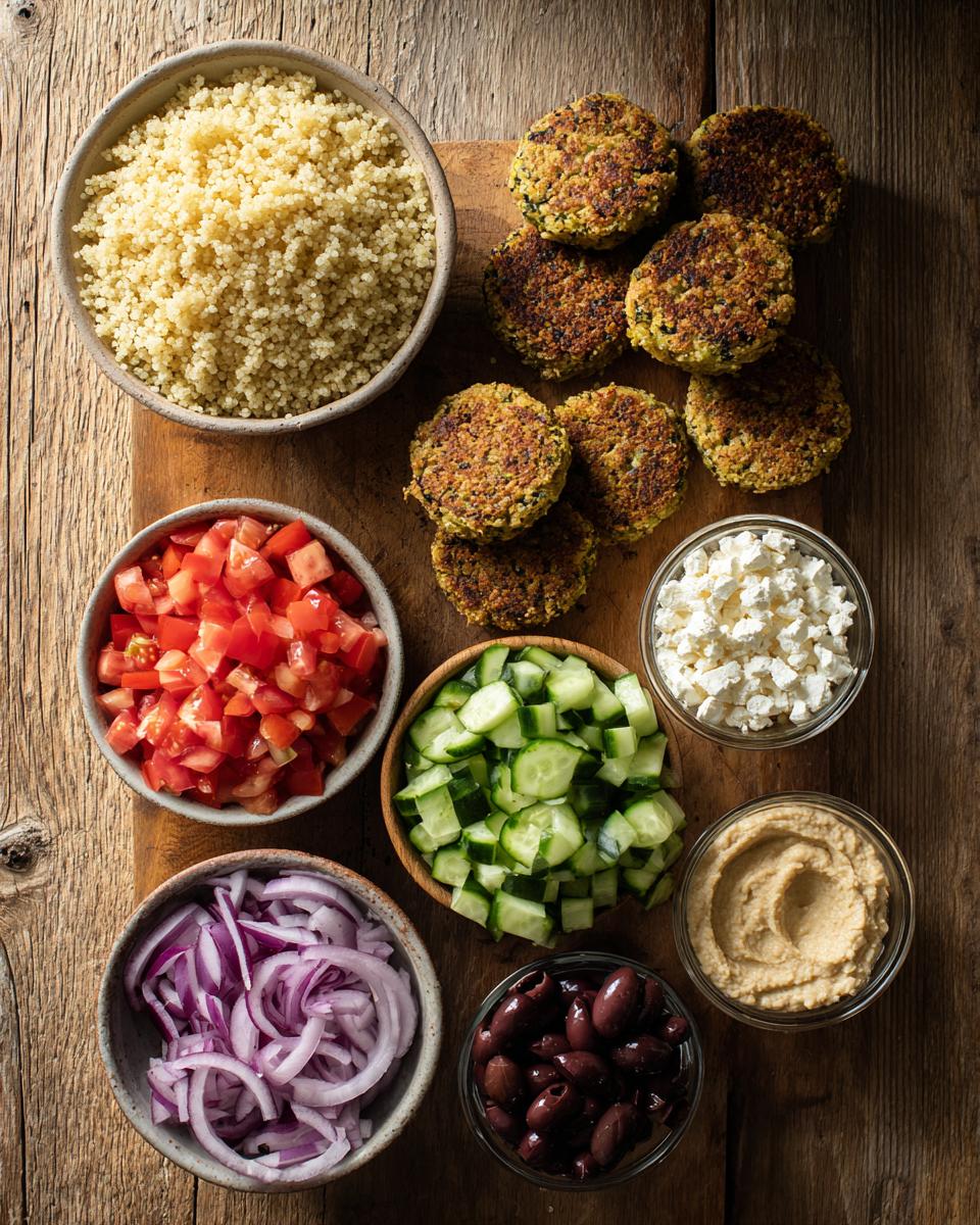 Loaded Mediterranean Falafel Bowl - detail 1