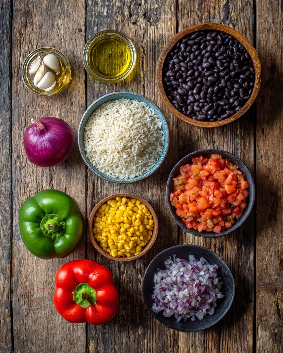 One-Pot Beans & Rice with Corn & Salsa - detail 1